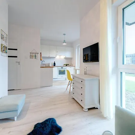 Apartament Blekitny Nad Motlawa Danzica